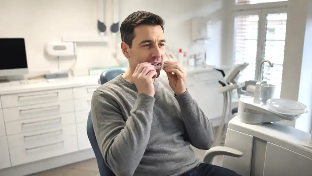 traitement orthodontic avec gouttière transparente à Lausanne